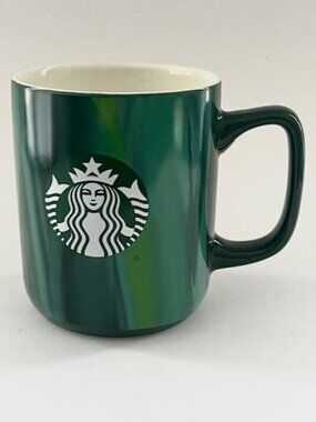 Starbucks Green Marble Swirl Coffee Mug 2022